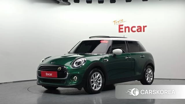 Mini Cooper 2021 Зеленый из Кореи