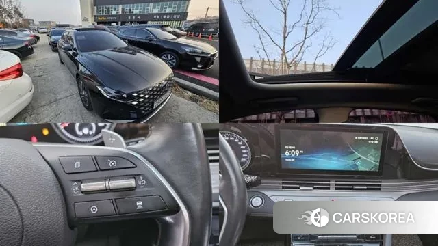 Hyundai The New Grandeur IG 2021 Черный из Кореи