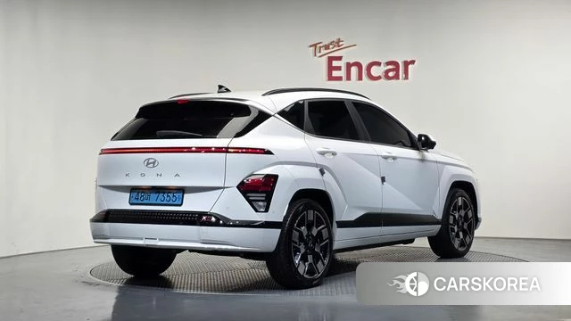 Hyundai Kona Electric (SX2) 2023 Белый из Кореи