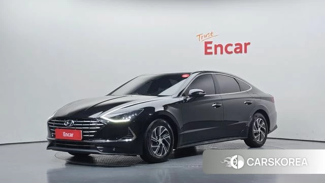 Hyundai Sonata Hybrid (DN8) 2021 Черный из Кореи