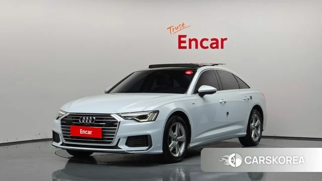 Audi A6 (C8) 2020 Белый из Кореи