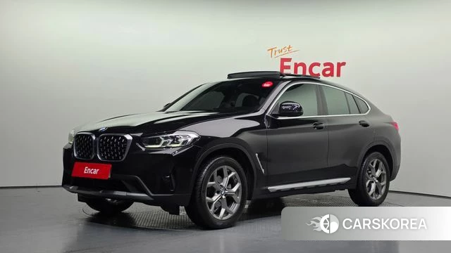 BMW X4 (G02) 2023 Черный из Кореи