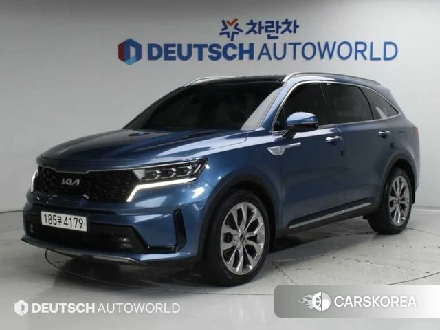Kia Sorento 4th Generation 2022 Синий из Кореи