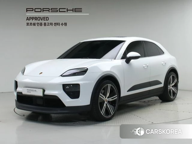 Porsche Makan EV 2025 Белый из Кореи