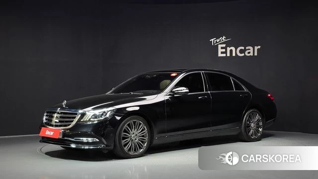 Mercedes-Benz S-Class W222 2018 Черный из Кореи