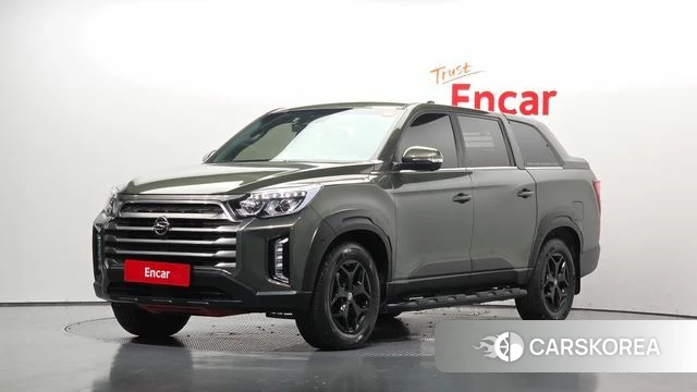 Ssangyong The New Rexton Sport 2021 Темно-зеленый из Кореи