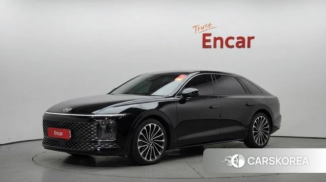 Hyundai Grandeur Hybrid (GN7) 2023 Черный из Кореи