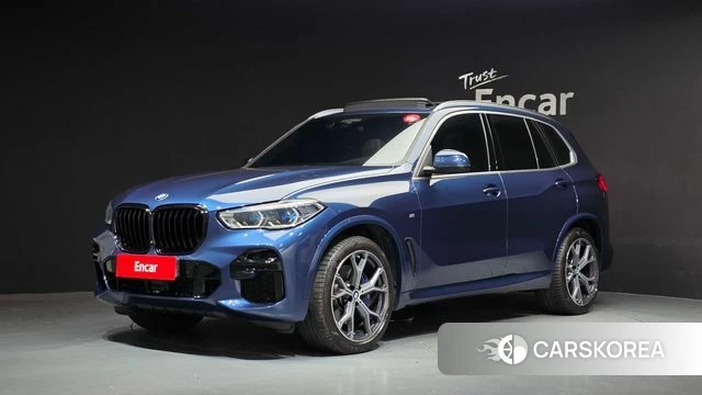 BMW X5 (G05) 2023 Синий из Кореи