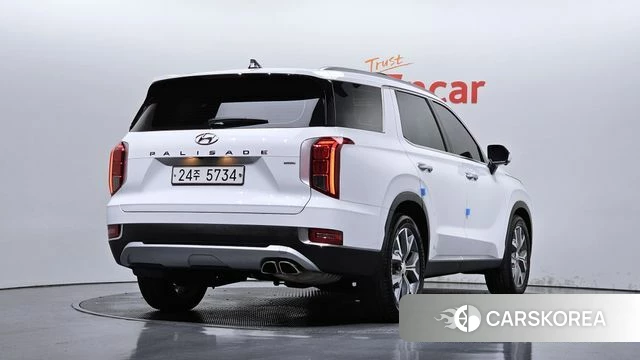 Hyundai Palisade 2019 Белый из Кореи