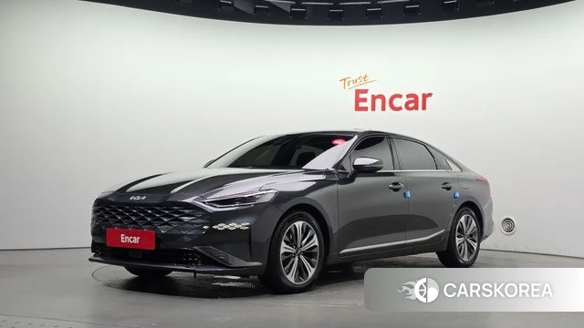 Kia K8 Hybrid 2022 Серый из Кореи