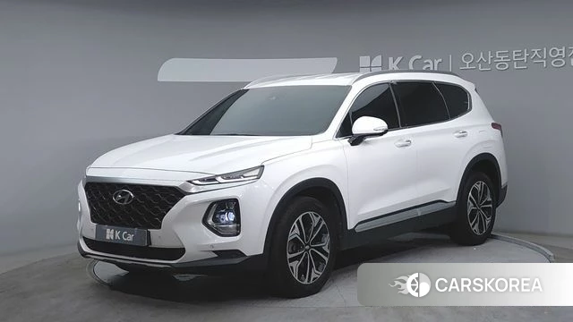 Hyundai Santa Fe TM 2020 Белый из Кореи