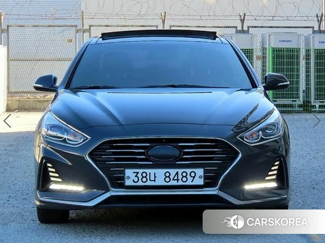 Hyundai Sonata New Rise Hybrid 2018 Серый из Кореи
