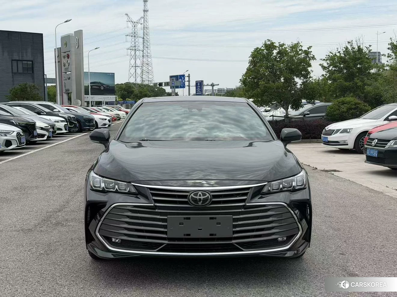 Toyota Avalon 2019 Черный из Китая