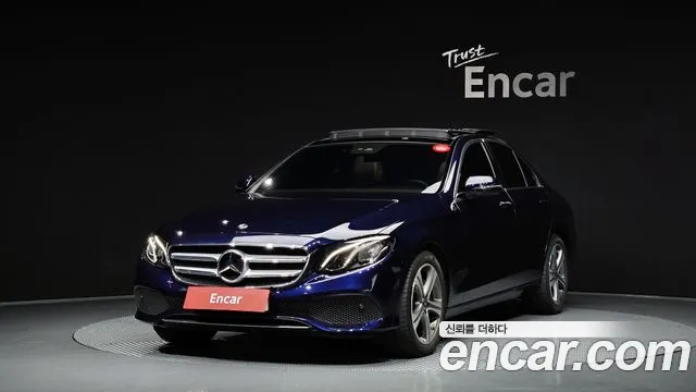 Mercedes-Benz E-Class W213 2019 Синий из Кореи