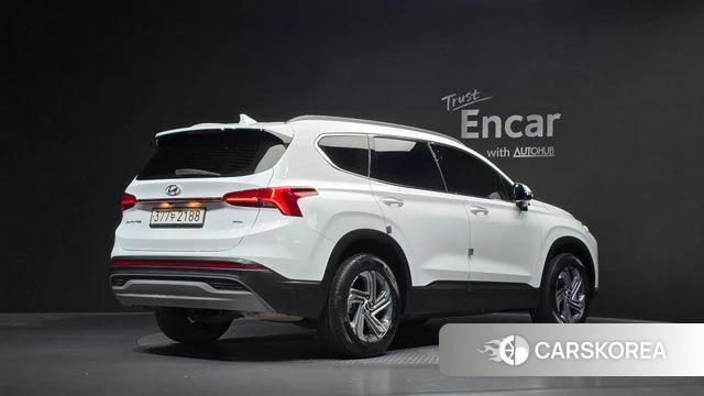 Hyundai The New Santa Fe 2023 Белый из Кореи