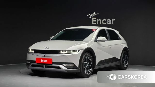 Hyundai Ionic 5 2021 Серебристо-серый из Кореи