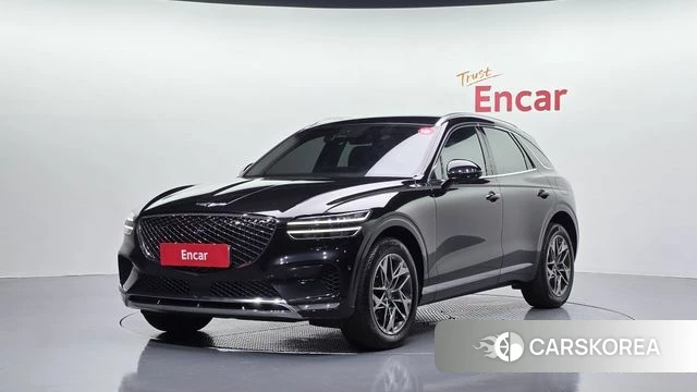 Genesis GV70 2021 Черный из Кореи