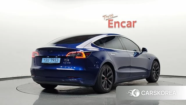 Tesla Model 3 2019 Синий из Кореи