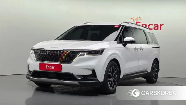 Kia Carnival 4th generation 2023 Белый из Кореи