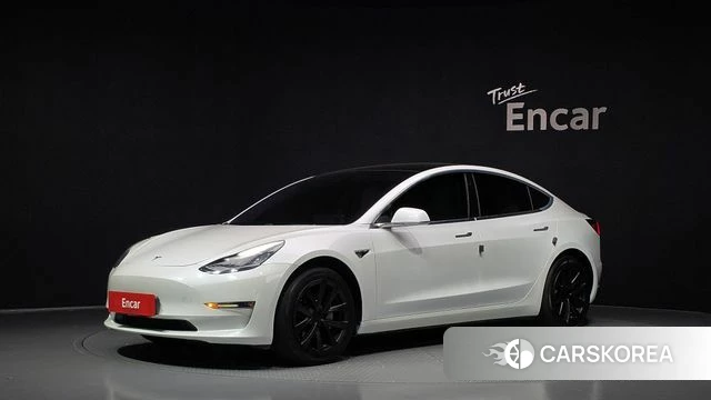 Tesla Model 3 2020 Белый из Кореи