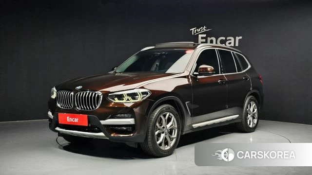 BMW X3 (G01) 2020 Коричневый из Кореи