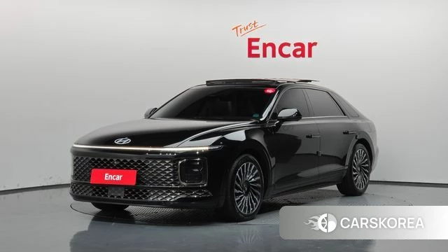 Hyundai Grandeur Hybrid (GN7) 2025 Черный из Кореи