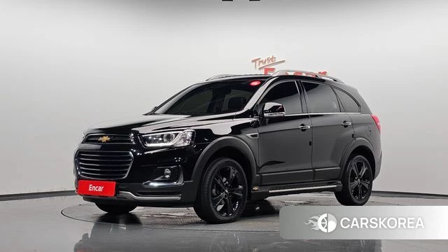 Chevrolet (GM Daewoo) Captiva 2018 Черный из Кореи