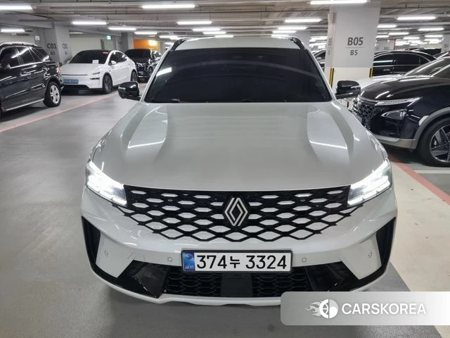 Renault Korea (Samsung) Grand Coleos 2025 Белый из Кореи