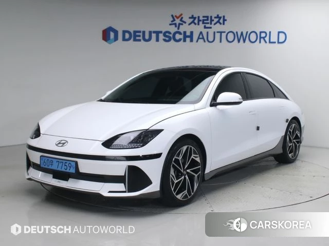 Hyundai Ionic 6 2022 Белый из Кореи