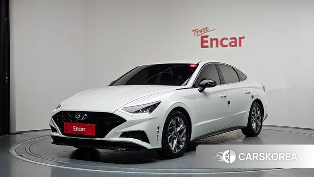 Hyundai Sonata (DN8) 2022 Белый из Кореи