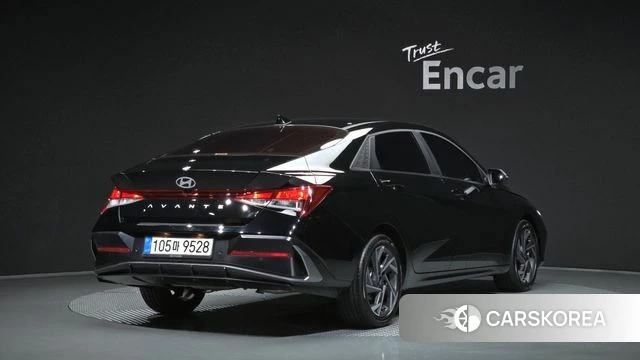 Hyundai The New Avante (CN7) 2025 Черный из Кореи