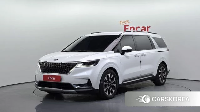 Kia Carnival 4th generation 2021 Белый из Кореи