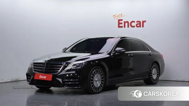 Mercedes-Benz S-Class W222 2018 Черный из Кореи
