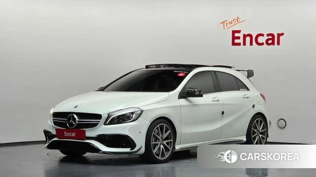 Mercedes-Benz A-Class W176 2018 Белый из Кореи