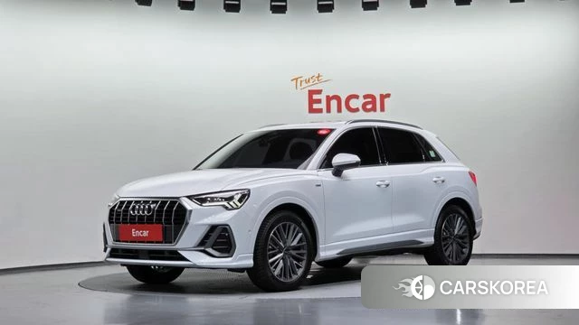Audi Q3 (F3) 2023 Белый из Кореи