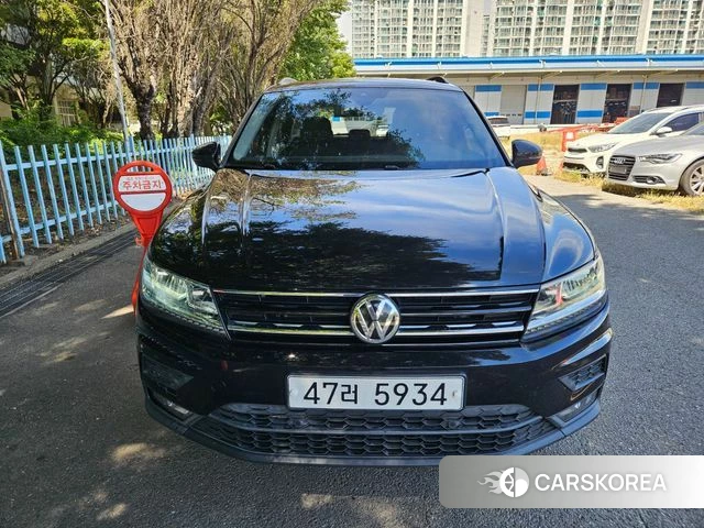 Volkswagen Tiguan second Generation 2018 Черный из Кореи