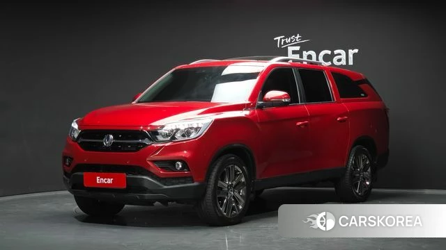 Ssangyong Rexton Sports 2018 Красный из Кореи
