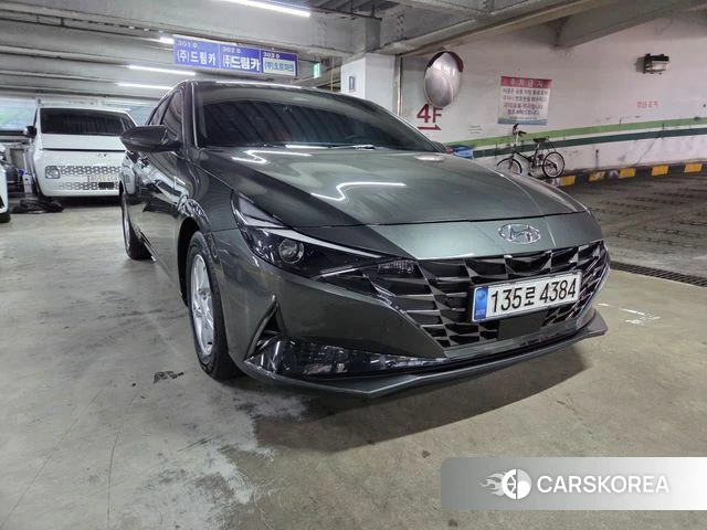 Hyundai Avante (CN7) 2020 Серый из Кореи