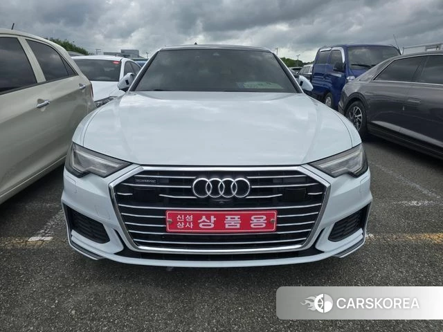 Audi A6 (C8) 2020 Белый из Кореи