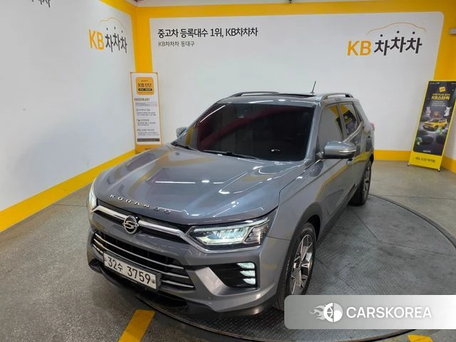 Ssangyong Beautiful Korando 2019 Серый из Кореи