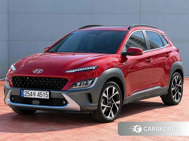 Hyundai The New Kona 2022 Красный из Кореи