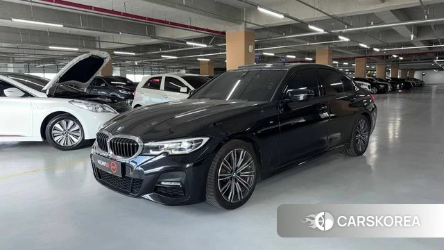BMW 3 Series (G20) 2022 Черный из Кореи