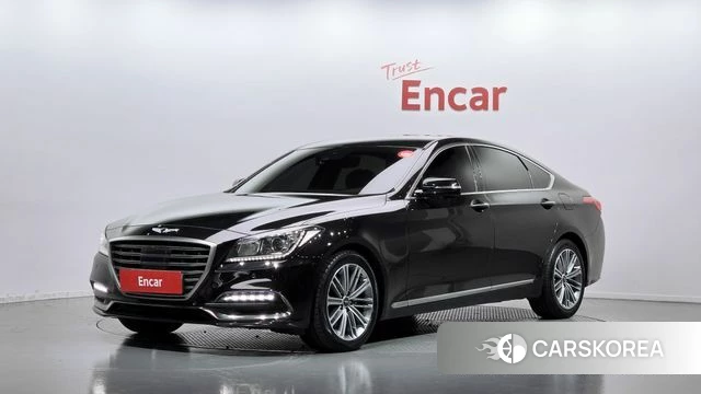 Genesis G80 2018 Черный из Кореи