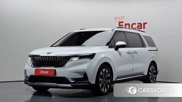 Kia Carnival 4th generation 2021 Белый из Кореи
