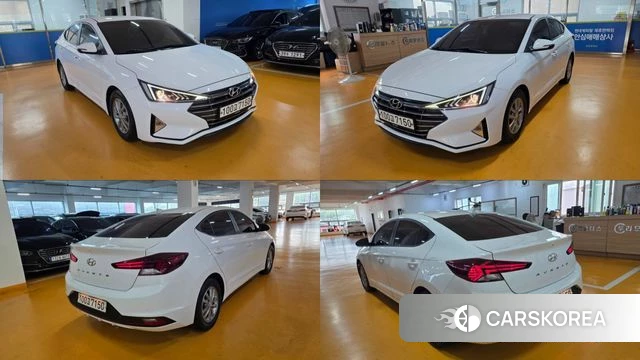 Hyundai The New Avante AD 2019 Белый из Кореи