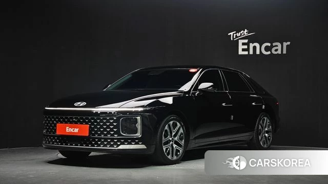 Hyundai Grandeur (GN7) 2023 Черный из Кореи