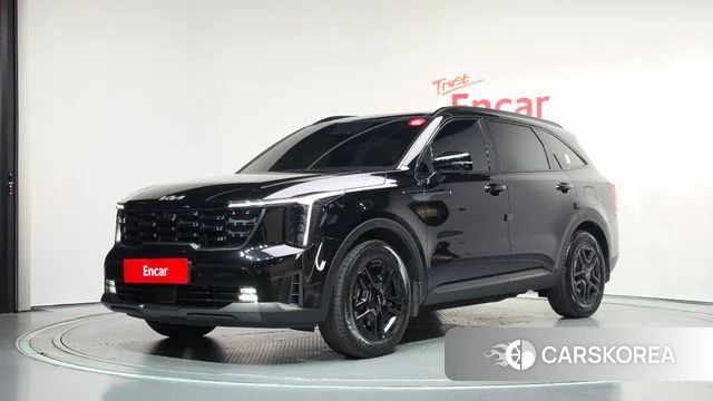 Kia The New Sorento 4th Generation 2024 Черный из Кореи