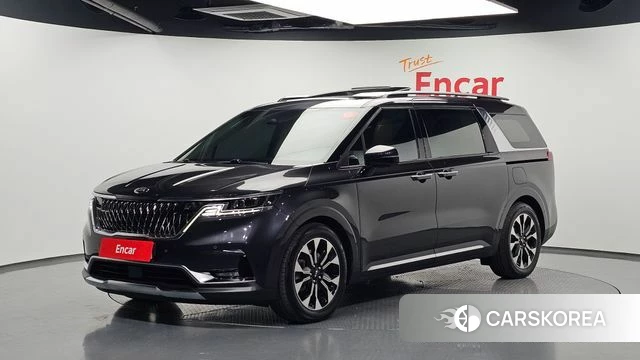 Kia Carnival 4th generation 2021 Серый из Кореи