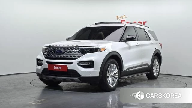 Ford Explorer 6th Generation 2021 Белый из Кореи