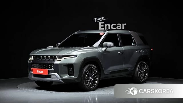 Ssangyong Torres 2022 Светло-зеленый из Кореи